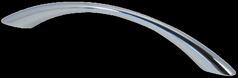 Castella Metropolitan Polished Chrome 128mm Tapered Bow Handle