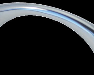 Castella Metropolitan Polished Chrome 64mm Tapered Bow Handle