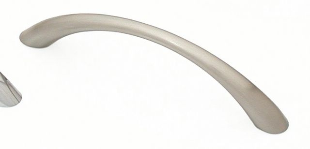 Castella Nostalgia Classic Brushed Nickel 96mm Tapered Bow C Pull Handle