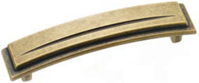 Castella Artisan Chisel 96mm Antique Brass Handle