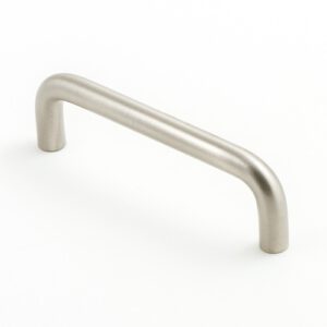Castella Linear Conduit Brushed Nickel 96mm D Pull Handle