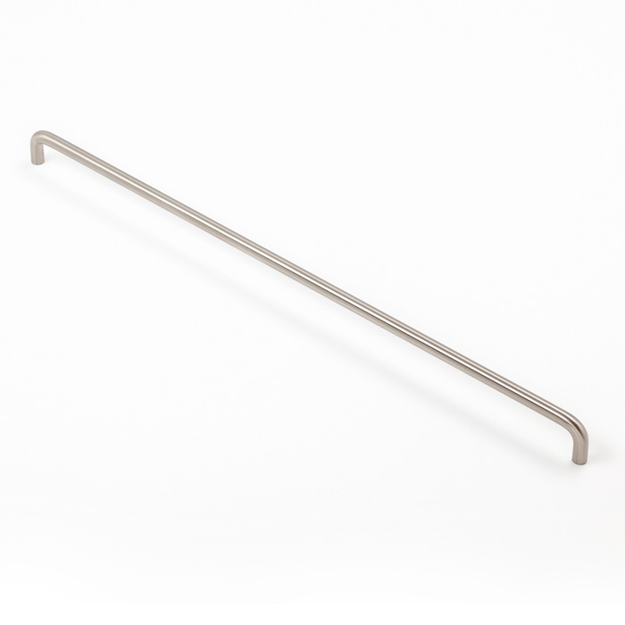 Castella Linear Conduit Brushed Nickel 480mm D Pull Handle
