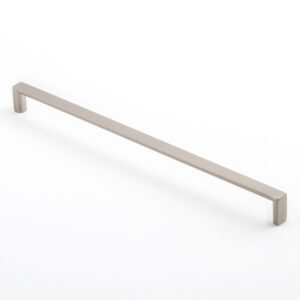 Castella Linear Planar Brushed Nickel Rounded Flat D Pull 288mm Handle