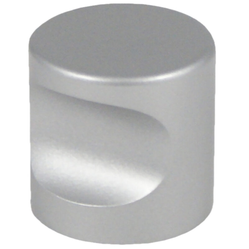 Castella Minimal Micro Aluminium Cylinder 25mm Knob 70 025 11