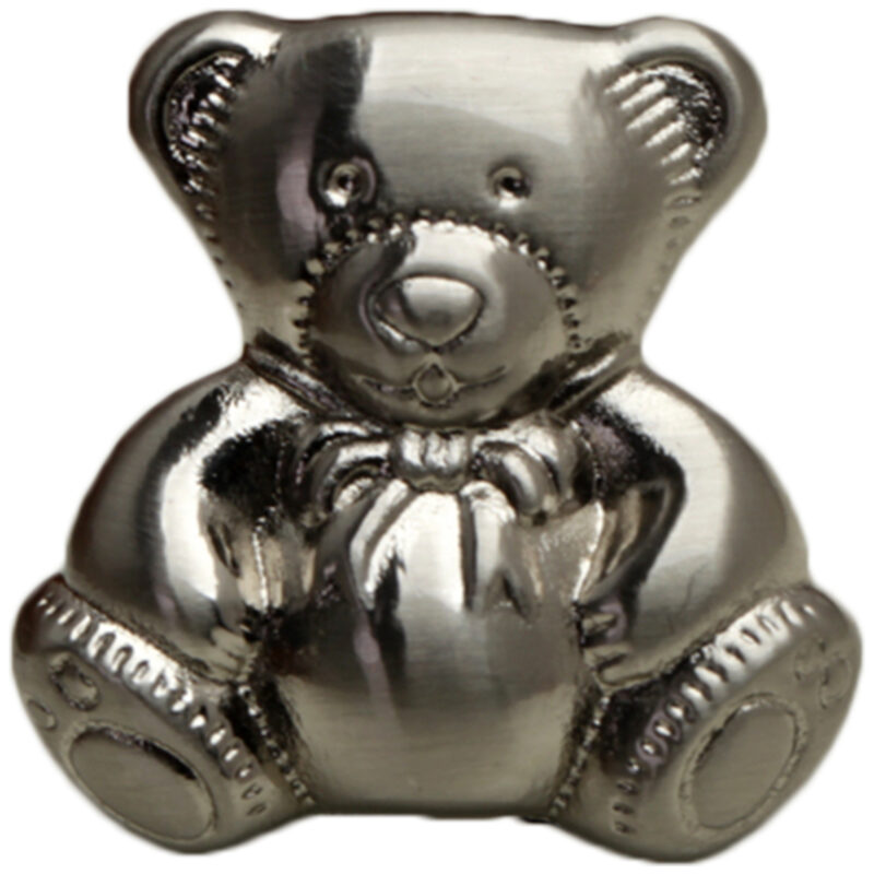 Teddy Bear Brushed Stainless Steel 28mm Knob Byw Mm165 28 Bss