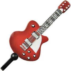 Fender Telecaster Guitar Shaped Decorative Coat Hook In Candy Apple Red 00