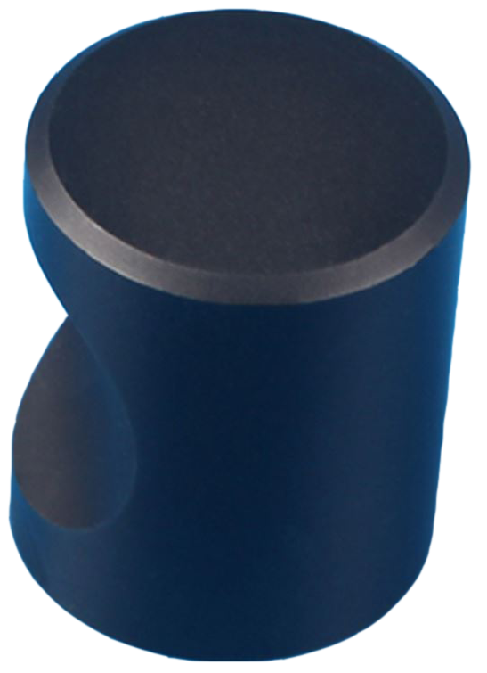 Sencillo Eleganta Asiatico Black 20mm Cylinder Knob