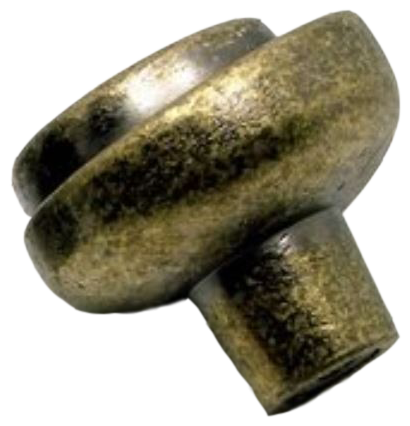 1156 Cordoba Collection Nautilus Spiral Antique Brass 29mm Knob