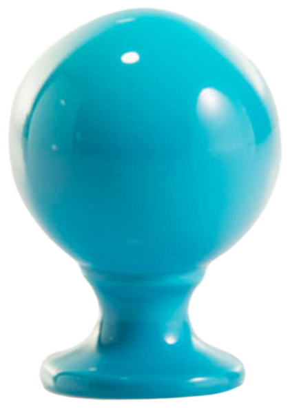 Vibrante Perilla Azul 20mm Round Blue Knob