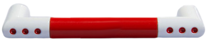 1326 Vibrante Manija Roujo 96mm Red D Handle