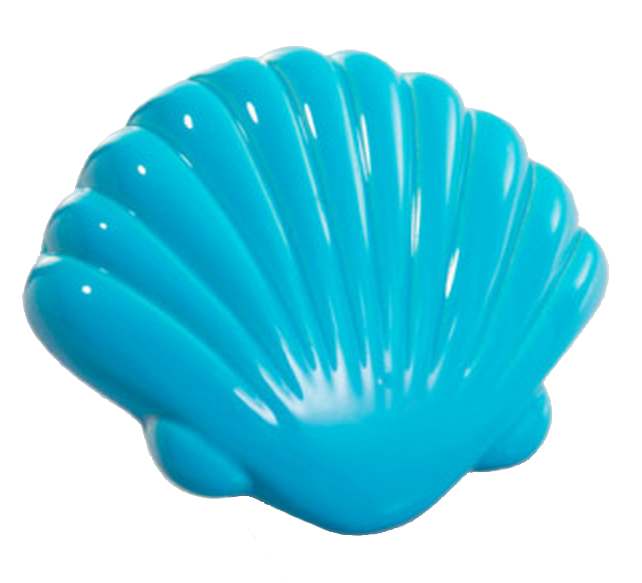 Vibrante Venera Azul 40mm Blue Shell Knob