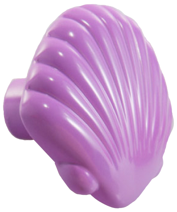1413 Vibrante Venera Morado 40mm Purple Shell Knob