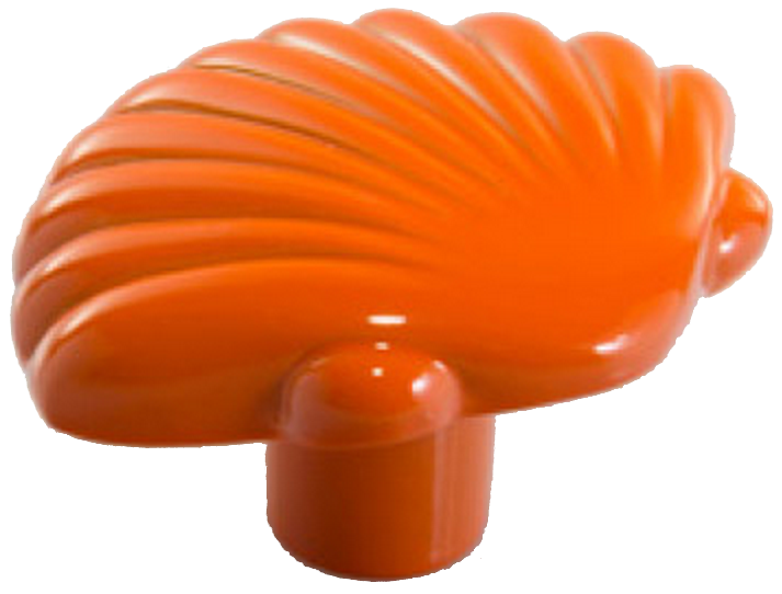 1416 Vibrante Venera Naranja 40mm Orange Shell Knob