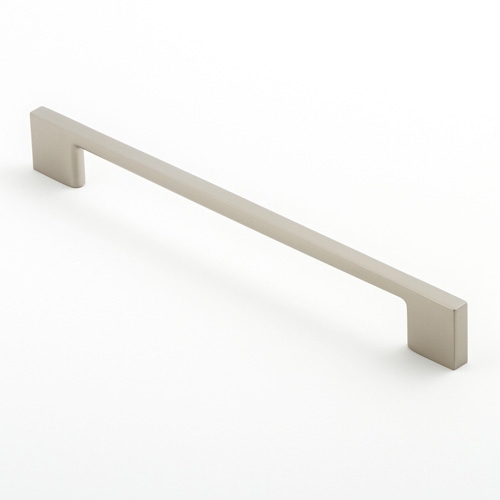 Castella Linear Cleat Brushed Nickel 192mm D Pull Handle