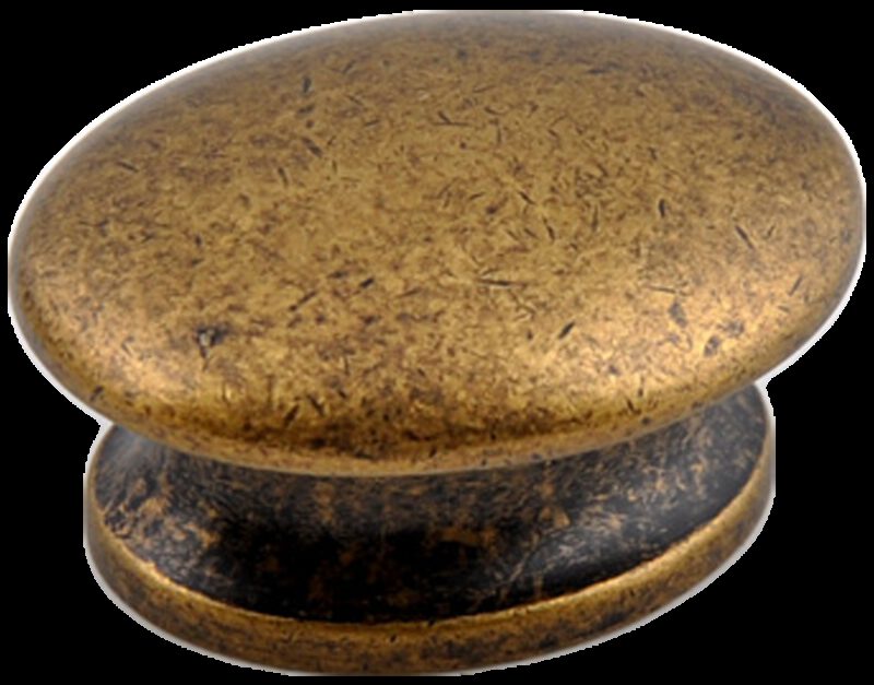 Small Town Collection Bronze 16mm Oval Knob