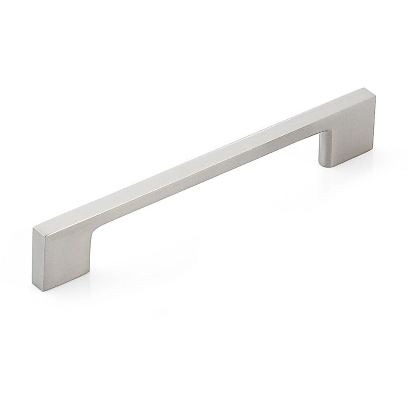 Furnware Dorset Contemporary Livorno Dull Brushed Nickel 128mm D Handle Dst M3163 128 Dbr 1