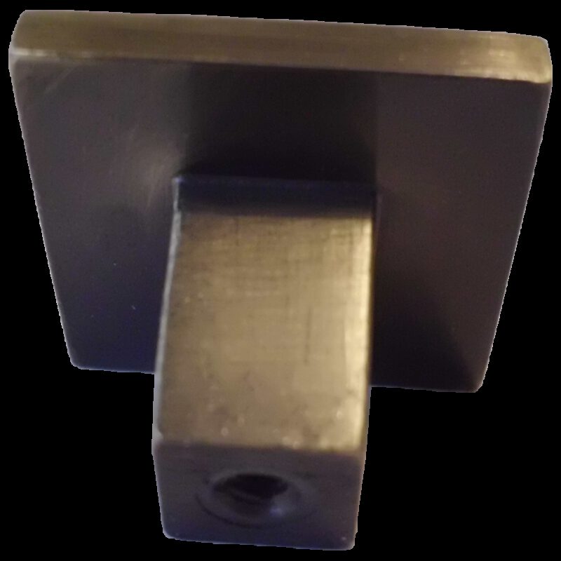 3901 Celosia Collection Light Brushed Bronze 30mm Flat Square Knob