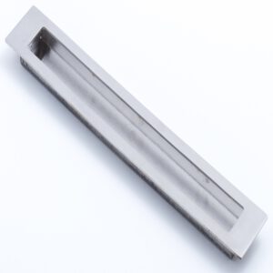 4186 Castella Minimal Slide Stainless Steel 250mm Recessed Rectangle Flush Pull Handle