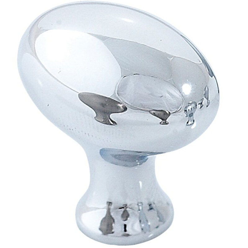 Furnware Dorset Asti Collection Chrome Plated 30mm Small Oval Knob Dst Oks 30 Cp3