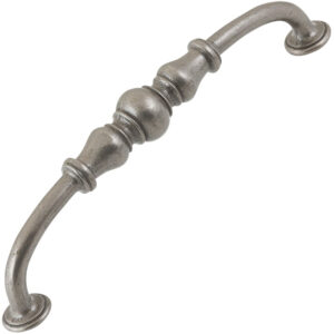 Furnware Dorset Bordeaux Collection Pewter 203mm Cast Iron D Pull Handle Hn3626 203 Pw 3