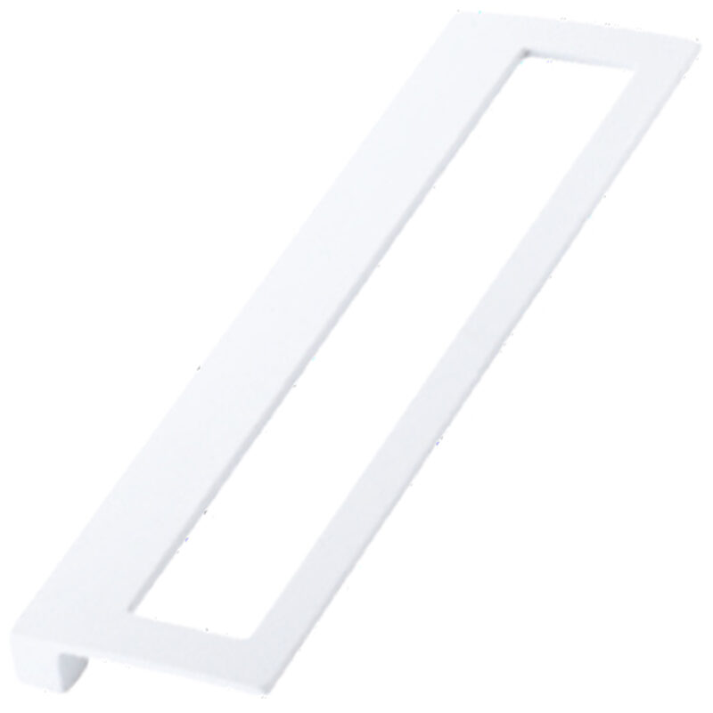 Furnware Dorset Cosenza Collection 160mm White Rectangle Pull Handle Dst K356 160 Wh