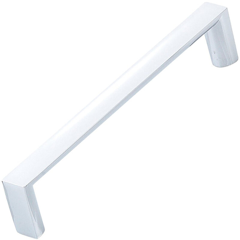 Furnware Dorset Dallas Collection Chrome Plated 128mm Square D Pull Handle Dst Fdh128 Cp