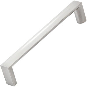 Furnware Dorset Dallas Collection Dull Brushed Nickel 128mm Square D Pull Handle Dst Fdh128 Dbr