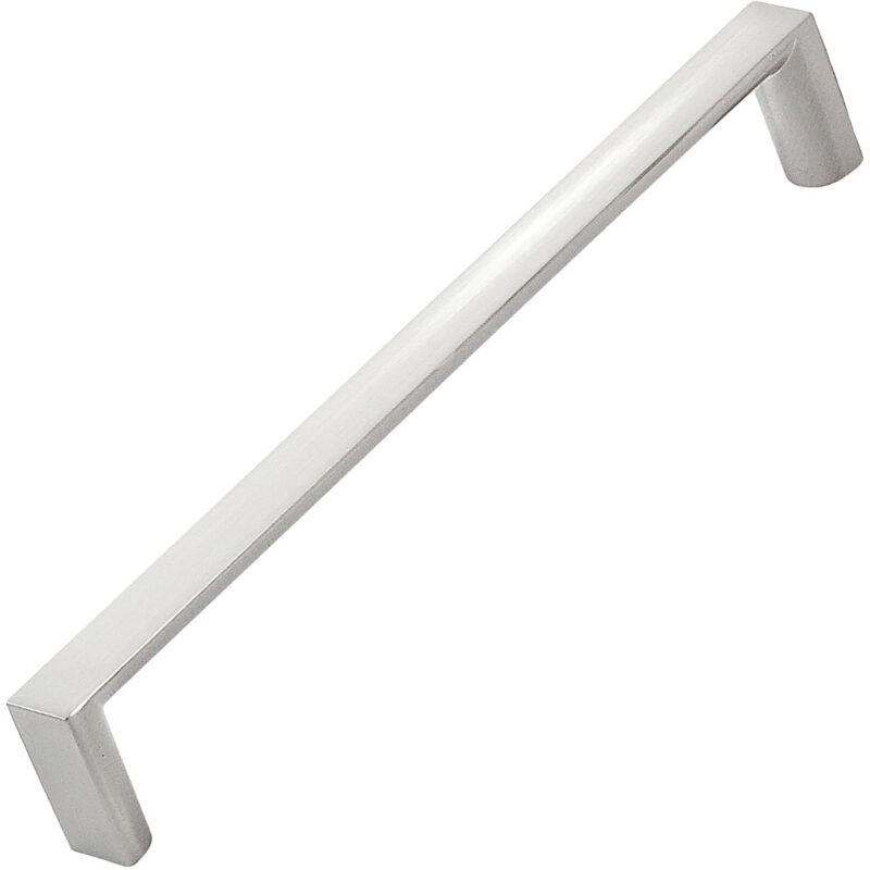Furnware Dorset Dallas Collection Dull Brushed Nickel 160mm Square D Pull Handle Dst Fdh160 Dbr