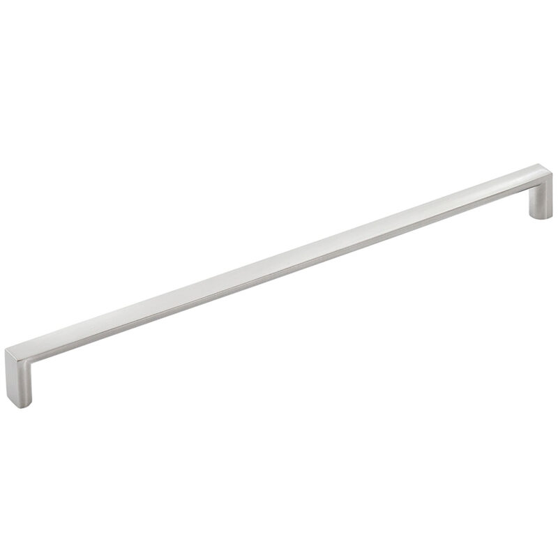 Furnware Dorset Dallas Collection Dull Brushed Nickel 288mm Square D Pull Handle Dst Fdh288 Dbr 1