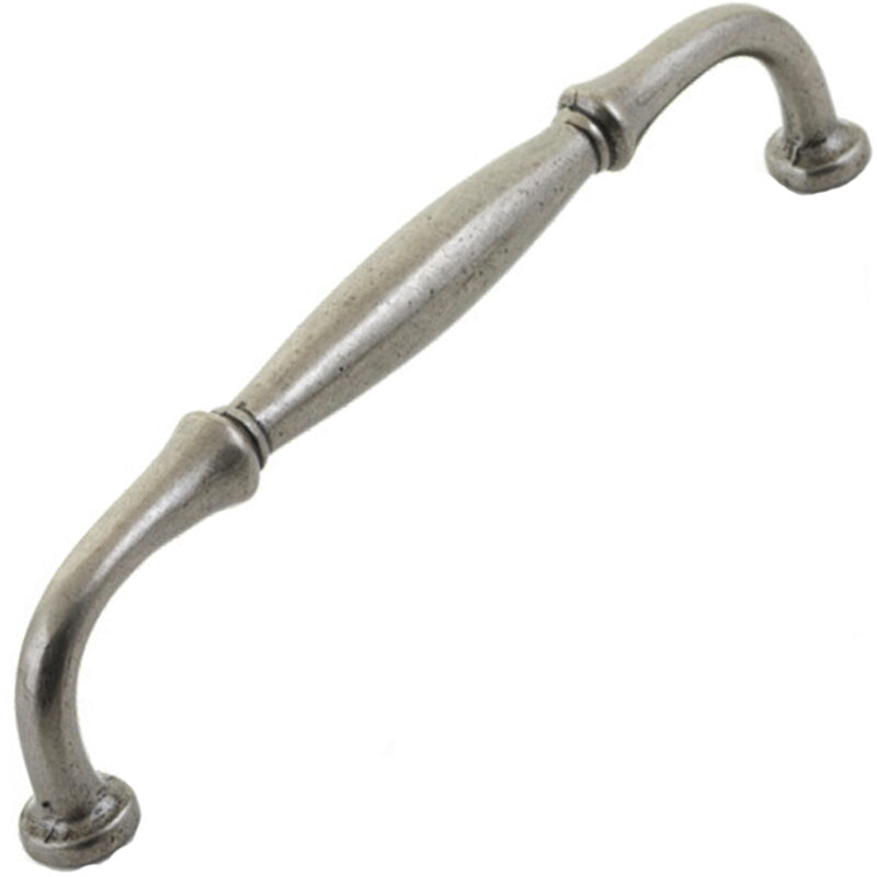 Furnware Dorset Winchester Collection Pewter 160mm Cast Iron D Pull Handle Hn3984 160 Pw 1