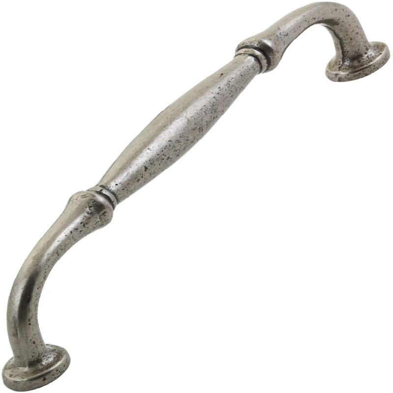 Furnware Dorset Winchester Collection Pewter 160mm Cast Iron D Pull Handle Hn3984 160 Pw