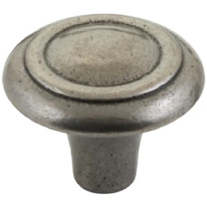 Furnware Dorset Winchester Collection Pewter 34mm Cast Iron Knob Hn3983 34 Pw