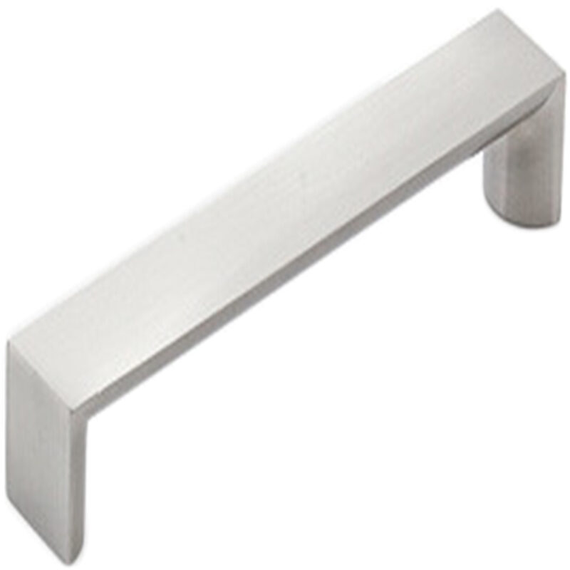 Furnware Dorset Boston Collection Dull Brushed Nickel 128mm Wide Square D Pull Handle Dst Wfdh128 Dbr 2