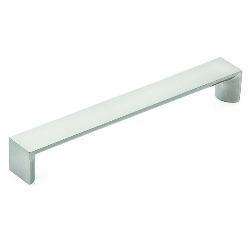 Furnware Dorset Boston Collection Dull Brushed Nickel 160mm Wide Square D Pull Handle Dst Wfdh160 Dbr 1