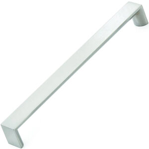 Furnware Dorset Boston Collection Dull Brushed Nickel 224mm Wide Square D Pull Handle Dst Wfdh224 Dbr