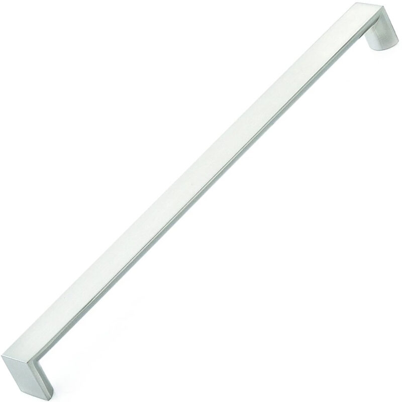Furnware Dorset Boston Collection Dull Brushed Nickel 288mm Wide Square D Pull Handle Dst Wfdh288 Dbr