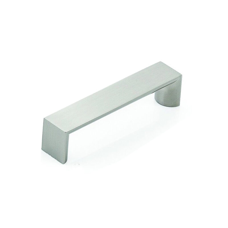 Furnware Dorset Boston Collection Dull Brushed Nickel 96mm Wide Square D Pull Handle Dst Wfdh96 Dbr 1
