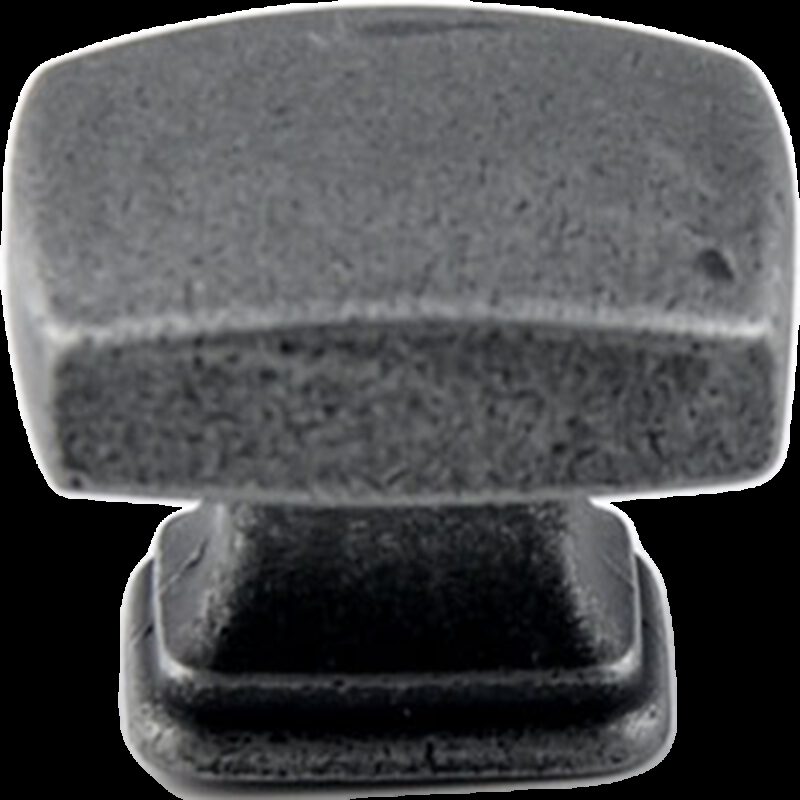 5227 Small Town Collection Pewter 30mm Rectangle Knob