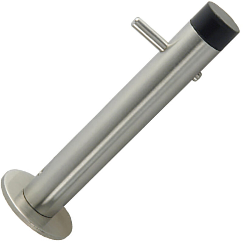 Two In One 30mm Coat Hook With Built In 90mm Door Stop Stainless Steel Dst Tp4162 Ss