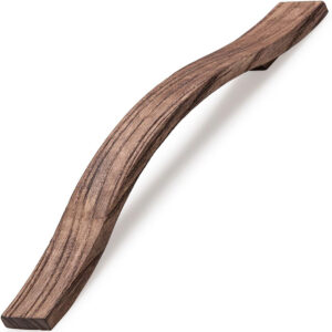 Furnware Calin Oak Woodgrain Ash Wood 160mm Timber Bow Handle C0165 160 Owg2
