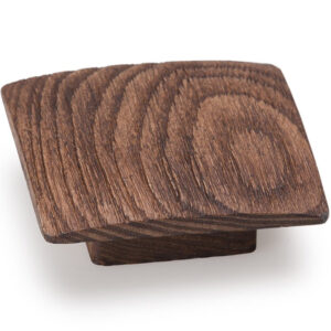 Furnware Balto Oak Woodgrain 60mm Square Ash Wood Timber Knob Fg B0167 060 Owg