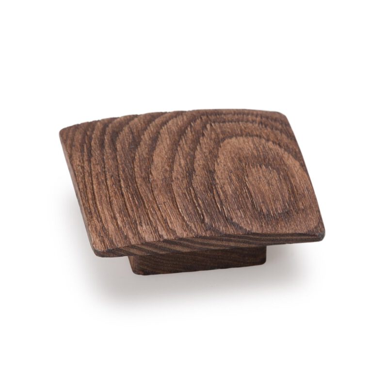 Furnware Balto Oak Woodgrain 60mm Square Ash Wood Timber Knob Fg B0167 060 Owg2